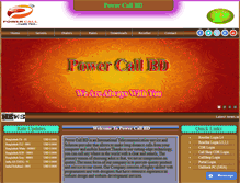 Tablet Screenshot of powercallbd.com